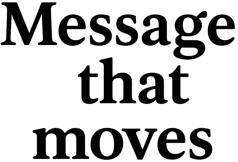 Message that inspires action